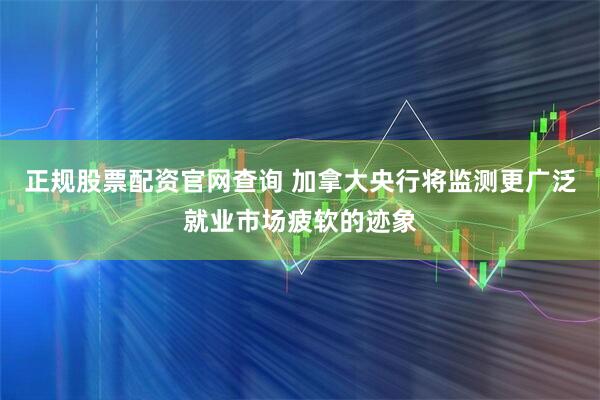 正规股票配资官网查询 加拿大央行将监测更广泛就业市场疲软的迹象